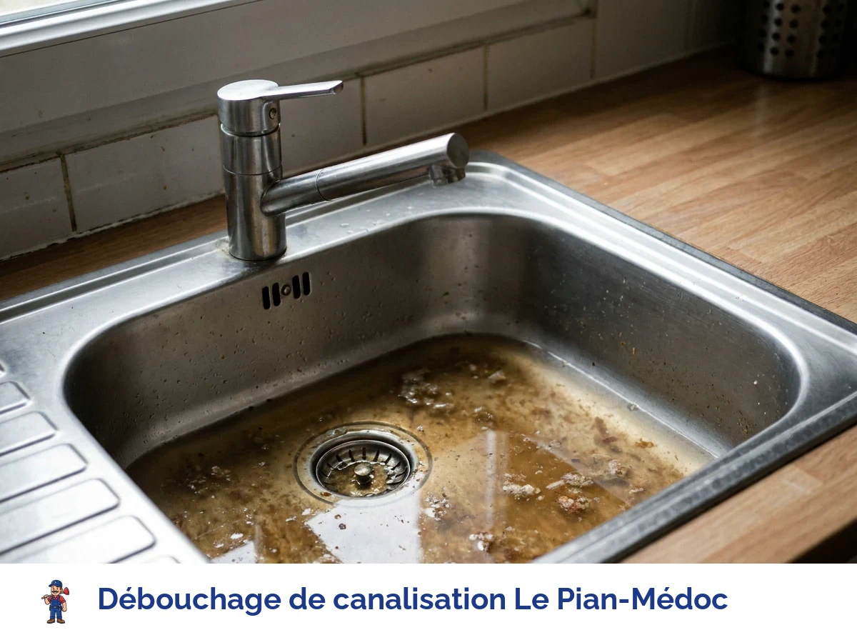 Débouchage de canalisation à Le Pian-Médoc