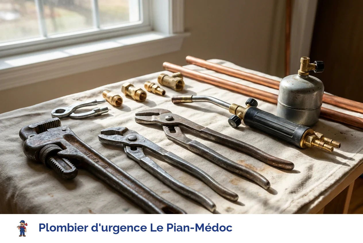 Plombier d'urgence à Le Pian-Médoc