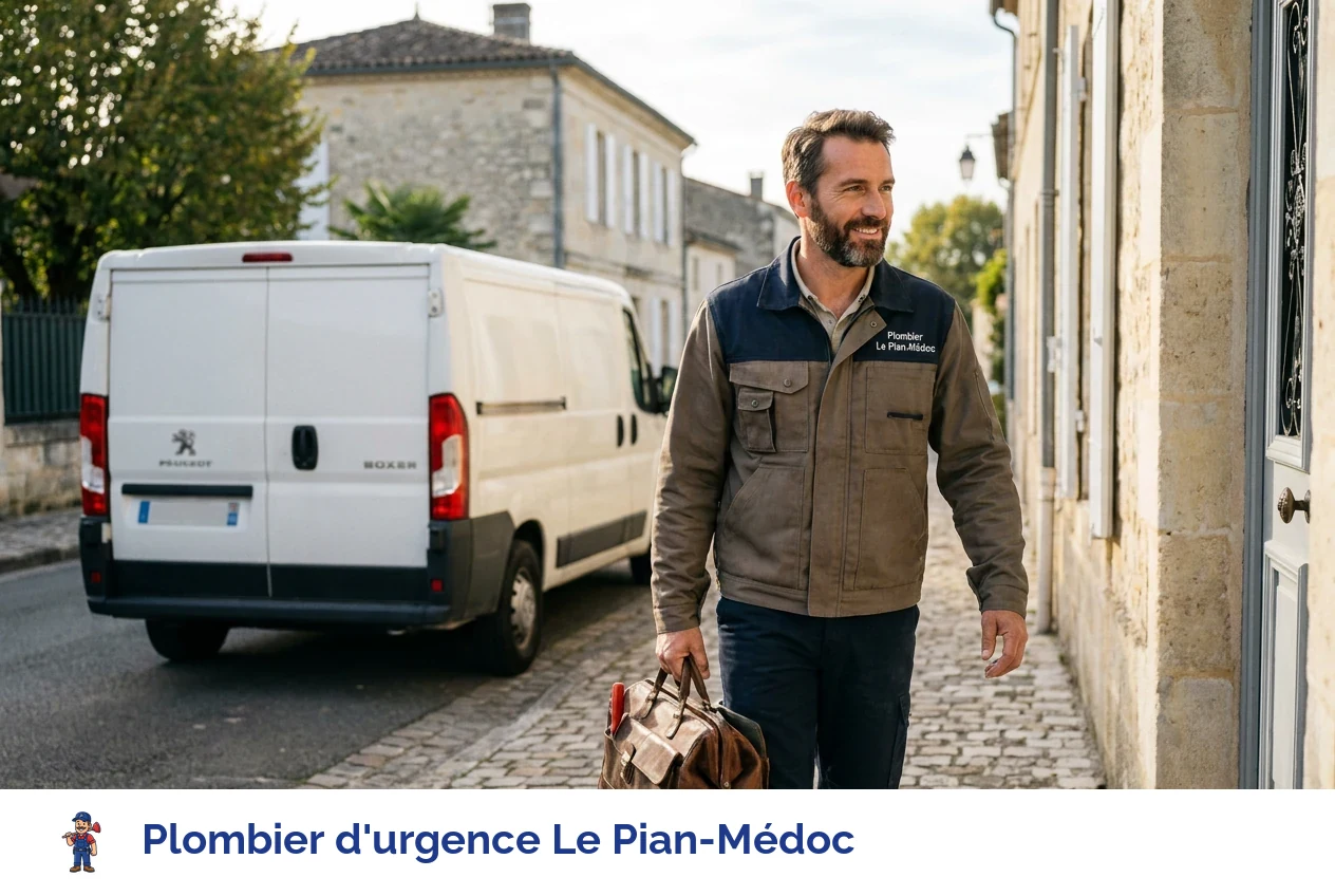 Plombier d'urgence à Le Pian-Médoc