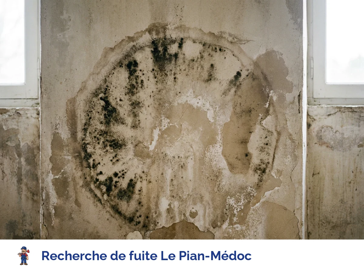 Recherche de fuite à Le Pian-Médoc