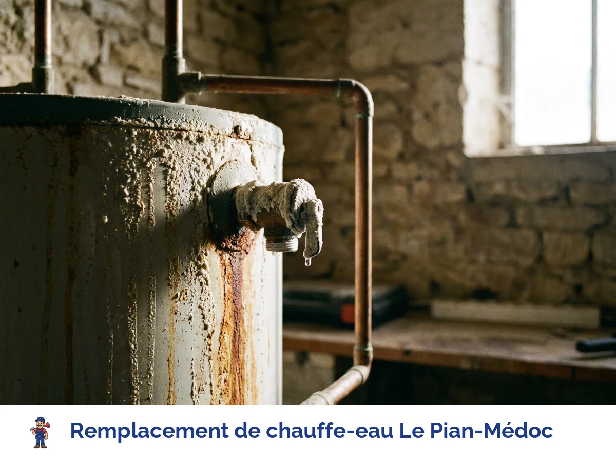 Remplacement de chauffe-eau à Le Pian-Médoc
