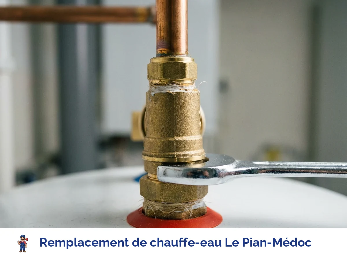 Remplacement de chauffe-eau à Le Pian-Médoc