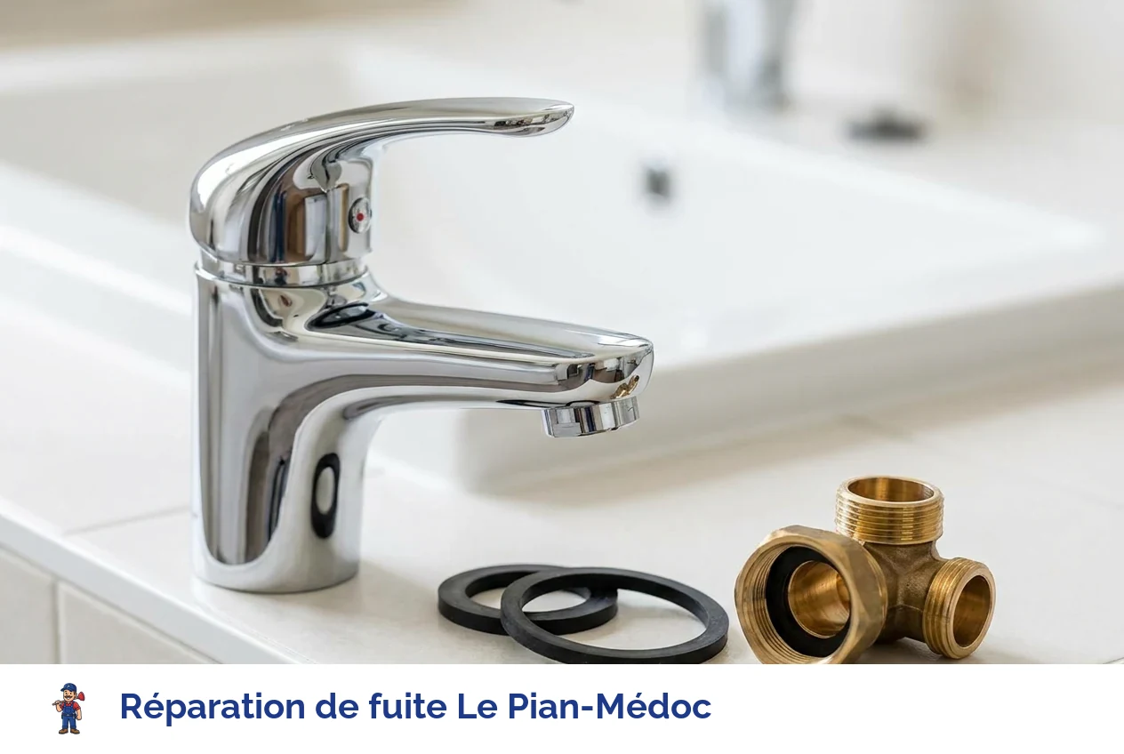 Réparation de fuite à Le Pian-Médoc